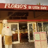 Beach Area Businesses Florio's Restaurant of Little Italy on the Beach in Hollywood FL